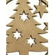 thumbnail image 4 of Set de 24 esferas navideñas elaboradas en MDF, 4 of 12