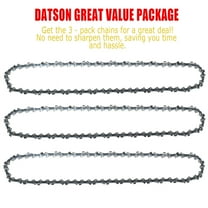 18 Inch Chainsaw Chain 3/8" LP Pitch .050" Gauge 61 Drive Links for Stihl MS211, MS211C and More (3 Chains)