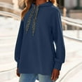 thumbnail image 2 of Horkkom Oversized Hoodies for Women Long Sleeve Drawstring Hoodies Pullover Casual Loose Oversized Sweatshirt S, 2 of 8