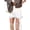 White, variant on Women'S Low Rise Ruffle Flowy Mini Skirt Lace Skort with Shorts for Party