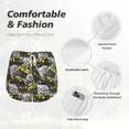 thumbnail image 5 of Disketp White Retro Off-Road Vehicle Print Women's Shorts Workout Shorts for Athletic Gym Running Shorts with Phone Pockets Medium, 5 of 8