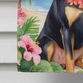 thumbnail image 4 of Manchester Terrier Luau House Flag, 4 of 7