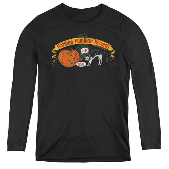 Frank Zappa Barking Pumpkin Women's Long Sleeve T-Shirt Black