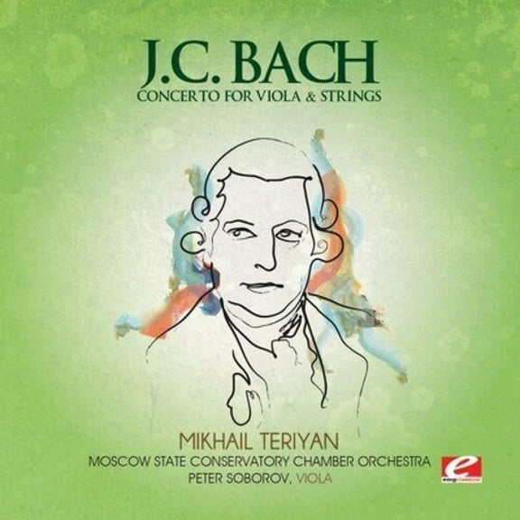 J.C. Bach - Concerto for Viola & Strings - Classical - CD