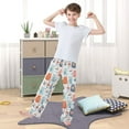 thumbnail image 5 of Cute Cats and Flowers Pajama Pants Soft and Lightweight Elastic Waistband Pajama Pants, 5 of 8