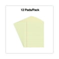 thumbnail image 3 of Universal Glue Top Pads, Wide/Legal Rule, 8.5 x 11, Canary, 50 Sheets, Dozen -UNV22000, 3 of 8