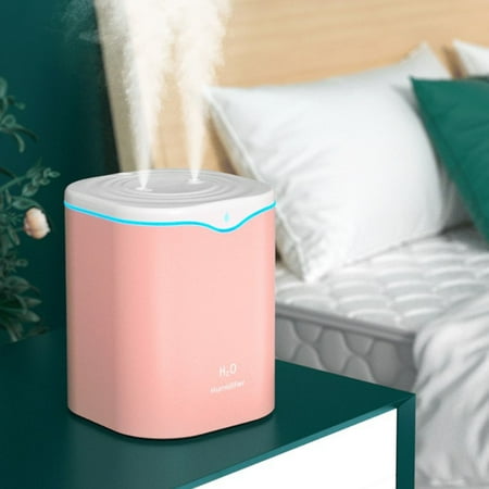 

SKBEY Cute Things for Your Room for 10 And Less Humidifiers for Bedroom Night Light Music of The Device Hcwb3-17 Pad 2L Double Spray Humidifier USB Large Capacity Household Bedroom Fog Mute