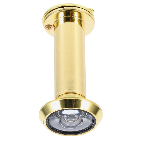 PENIKOKO Door Eye Viewer Front Door Peep Hole Wide Angle Home Security Golden 1pcs