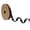 Black, variant on Uxcell Love Heart Ribbon (1 Inch x 10 Yards) - Embossing Heart Curling Ribbon, for DIY Crafts Valentine's Day Wedding Party Gift Wrapping Decor, Silver