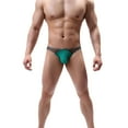 thumbnail image 2 of PEASKJP Caleçons Courts pour Hommes sous-Vêtements Confortables Doux, Vert Armée TTG, 2 of 5