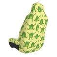 thumbnail image 2 of Wukai Funny Frogs Full Set Car Seat Covers with Soft Padding Universal Auto Front Seats Protector and Cushion Mat, 2 of 5