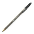 thumbnail image 3 of BIC Cristal Ballpoint Pens Bold Pen Point - 1.6 mm Pen Point Size - Black - Clear Barrel - 12 / Dozen, 3 of 4