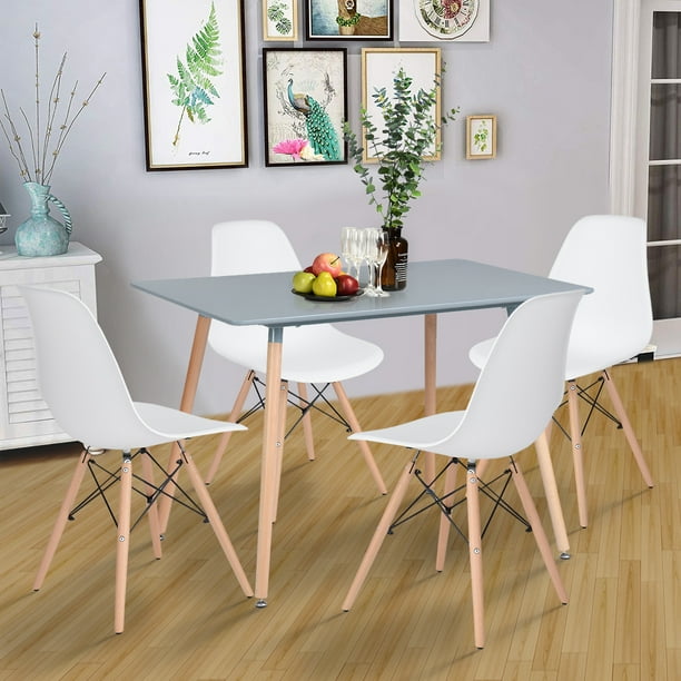 Big Clear Set Of 6 Dinning Chair, Clear Dining Room Chairs Set Of 6