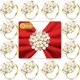 thumbnail image 1 of Silver Napkin Rings Set of 12 Pearls Round Flower Napkin Buckles Rhinestone Napkin Holders for Wedding Banquet Home Party Kitchen Decorations Dining T, 1 of 4