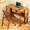 Bamboo Foldable (BROWN)+2, variant on TENGDA Walnut Brown Bamboo Folding Desk Foldable Computer Desk with Hidden Storage for Home Office Bedroom