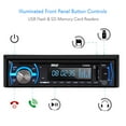 thumbnail image 6 of Pyle Single-DIN In-Dash Digital Marine Stereo Receiver with Bluetooth (Black), PLMRB29B, 6 of 7
