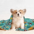 thumbnail image 4 of Pofeuu Trucks And Excavators Print Puppy Blanket,Dog Blankets,Pet Blanket Cozy Cat Blankets for Indoor Cats, Fuzzy Pet Blanket for Kitten Doggy Dog Blankets-Medium, 4 of 8