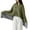 #0008-Army Green, variant on Women's Heated Wearable Shawl Adjustable Temperature Control with 6 Heating Zones USB Powered Versatile and Cozy Style