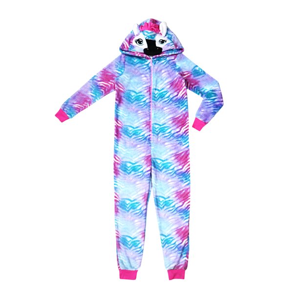 Jellifish Kids Jellifish Kids Girls Hooded Pajama Blanket Sleeper