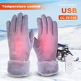 thumbnail image 3 of Guantes Calientes Eléctricos Guantes Térmicos Calefactores 10000 MAh Pantalla Táctil (ajuste Temperatura), 3 of 9
