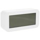 thumbnail image 5 of EeaseMX Reloj despertador LCD con temperatura mejorada, luz silenciosa, multifuncional, inteligente, mini reloj despertador electrónico digital de noche sin batería (blanco), 5 of 7