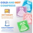 thumbnail image 3 of Children reusable hot and cold packs | Cute animal gel scratch packs for treating injuries, reducing fever, swelling | Soft non-toxic children's treatment pads, 3 of 4
