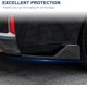 thumbnail image 2 of Protector Canard de Divisor Trasero Compatible con Chevy Camaro SS LT 2015-2023, 2 piezas Difusor de Parachoques Trasero Faldones Laterales de Coche, Fibra de Carbono, 2 of 3