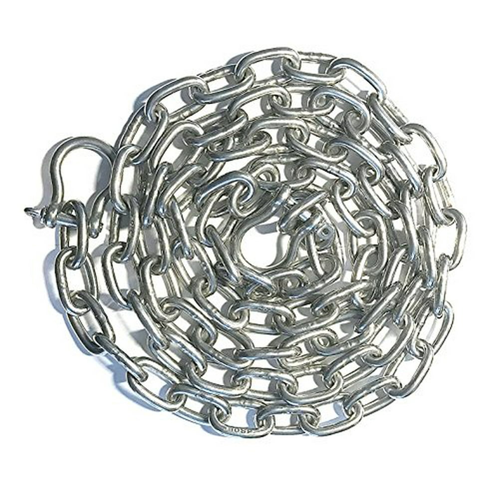 US Stainless Stainless Steel 316 Anchor Chain 5.5mm or 3/16 By 6' Long