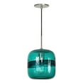 thumbnail image 5 of Jesco Lighting - One Light Line Voltage Pendant with Canopy-Bronze Finish-Amber, 5 of 7