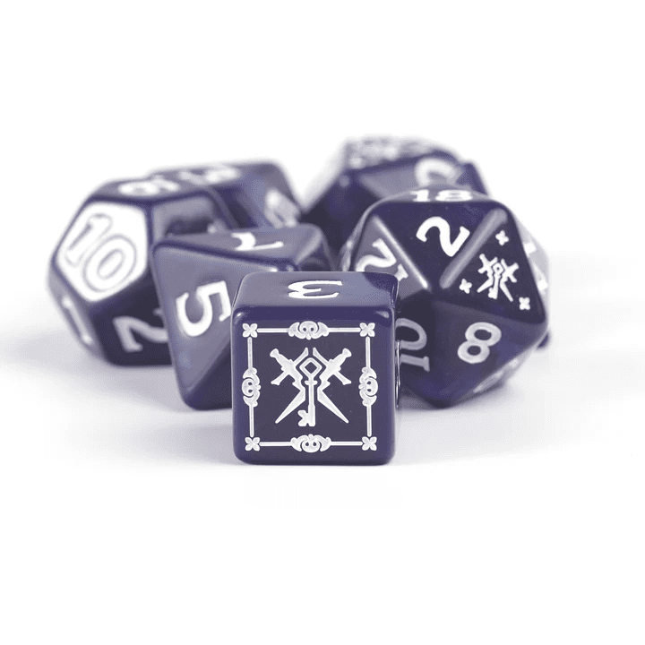 Sirius Dice: D&D Adventure Dice: Rogue Purple Refresh