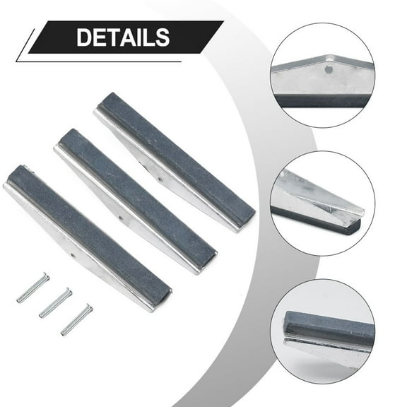 3pc Engine Cylinder Hone Replacement Stones Adjustable Brake Piston Cylinder Hone Tool for Auto Mechanics Heavy Duty Application 4inch