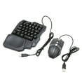 thumbnail image 1 of Clavier de Jeu Combo Souris, Convertisseur de Souris Support de Téléphone Réglable 4 en 1 Pack Combo pour Jeu Mobile, 1 of 8