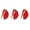 Red 3pcs, variant on Mosey Multipurpose Letter Opener with Sharp Blade Paper Cutting Tool for Kraft Paper Roll Paper Scrapbooking Wrapping Package Christmas Envelope Mail Opener Cutter