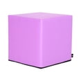 thumbnail image 1 of Taburete de cubo de yoga cuadrado otomano, reposapiés para yoga, asiento para el hogar y Pilates Púrpura, 1 of 9
