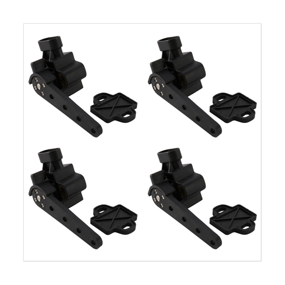 4X for AccuAir E-Level Height Sensor Plastic Arm Air Suspension AAROT120,4* Driving height sensor,black
