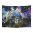 thumbnail image 5 of PRATYUS Trippy Tapestry For Bedroom Tapestry Trippy Moon For Women Home Decor Psychedelic Sky Tapestry Ceiling Tapestry For Dorm Room For Teen Girls Boys Trippy Forest Room Decor  40x60inch, 5 of 6