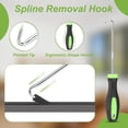 thumbnail image 5 of Screen Repair Kit, 0.16"x 24.9 ft Window Screen Spline Roller and Hook, Gray, 5 of 7