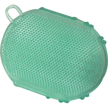 Imported Horse &supply Gel Scrubbies Green 6 Inch - 112232