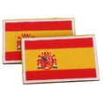 thumbnail image 4 of 2 parches de bandera DIY, apliques de bandera nacional bordados, parches adhesivos para ropa, 4 of 5