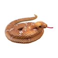 thumbnail image 1 of Juguete de serpiente de peluche de simulación, juguetes de peluche de , 28 m Marrón Zulema Juguetes de serpiente de peluche, 1 of 7