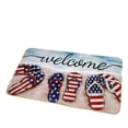 thumbnail image 2 of EGNMCR Independence Day Crystal Velvet Doormat Independence Day Crystal Velvet Doormat, 2 of 6