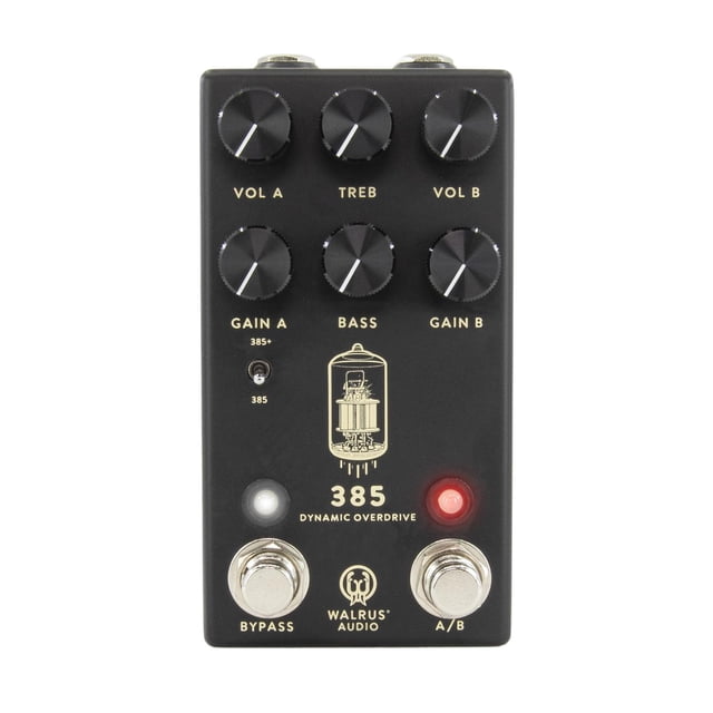Pedal Overdrive Walrus Audio 385 Negro mkII
