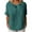 Green, variant on Women's Linen Short Sleeve T Shirt Casual Comfortable Solid Color Blouse Top For Daily Wear Shirts for Women Long Sleeved Shirts Womens Tech Shirt Casual Women's Tops Exercise(Black,2XL)