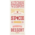 thumbnail image 2 of Marrott, Stephanie 16x32 White Modern Wood Framed Museum Art Print Titled - Kitchen Wisdom - White, 2 of 4