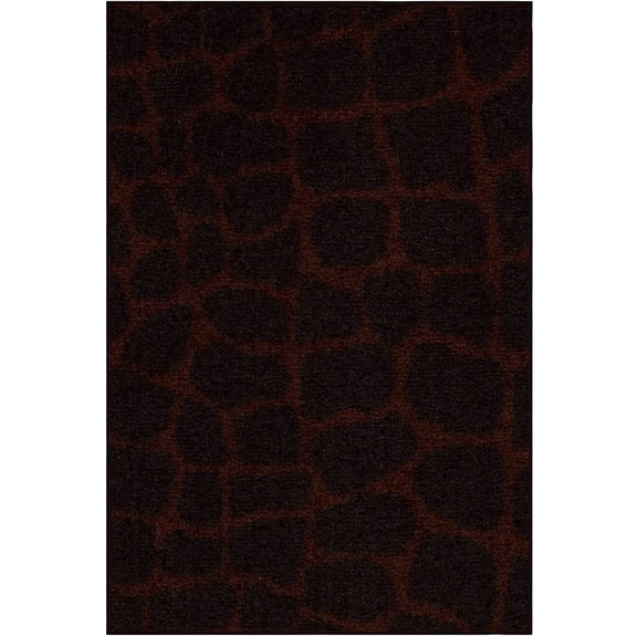 Furnish My Place Crocodile Floater Area Rug for Living Room, Dining Room, Kitchen, Bedroom, Made in USA - 7' x 11'