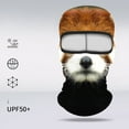 thumbnail image 4 of Visage d'Animal 3D de Ski avec Oreilles pour Festivals de Musique Raves Sports d'Hiver en Plein Air Accessoires de Fête d'Halloween, 4 of 4