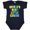 Navy Blue, variant on Inktastic Worlds Best Little Cousin Boys Baby Bodysuit