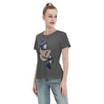 thumbnail image 4 of T-Shirt Basique à Manches Courtes pour Femmes Naruto Hinata, 4 of 6