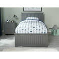 thumbnail image 7 of AFI Nantucket Twin-XL Wood Platform Bed with Matching Footboard & Storage Drawers, Grey, 7 of 7