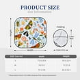 thumbnail image 3 of Balery 2 Piece Insects and Flowers Car Windshield Sun Shade|Foldable Front Windshield Shade for Car Front Window for Most Sedans SUV Truck-Medium, 3 of 7